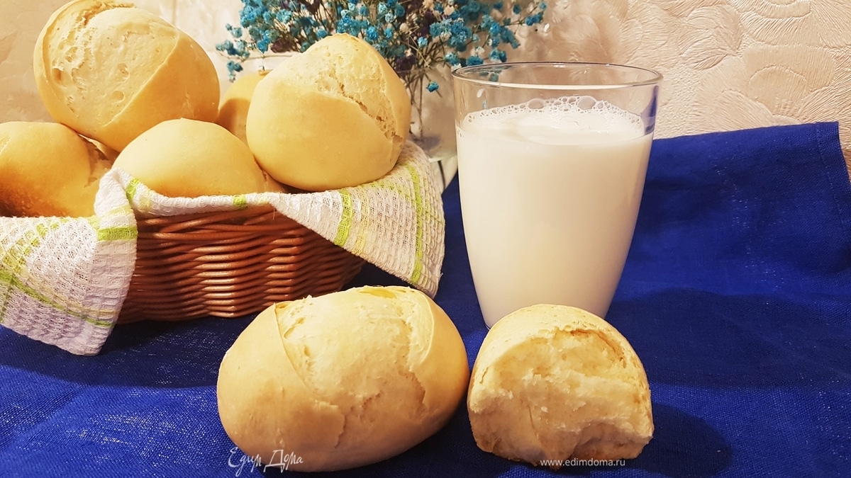 Булочки молочные по ГОСТу