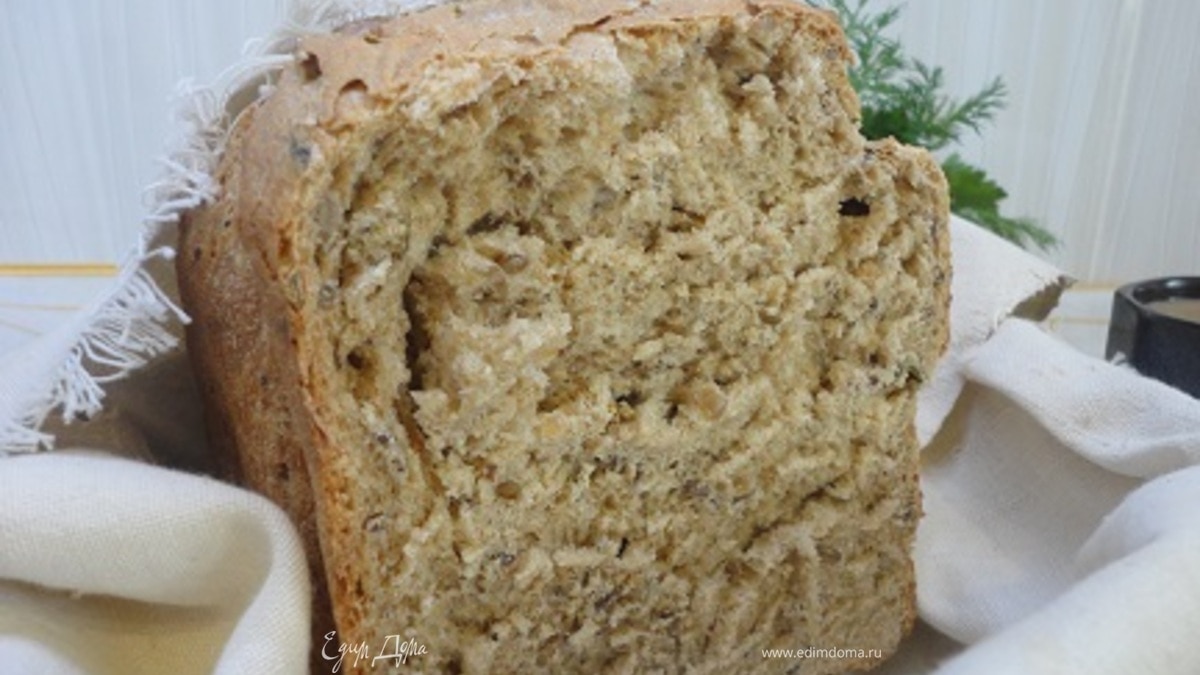 Зерновой хлеб на темном пиве