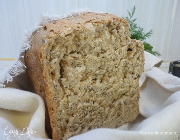 Зерновой хлеб на темном пиве