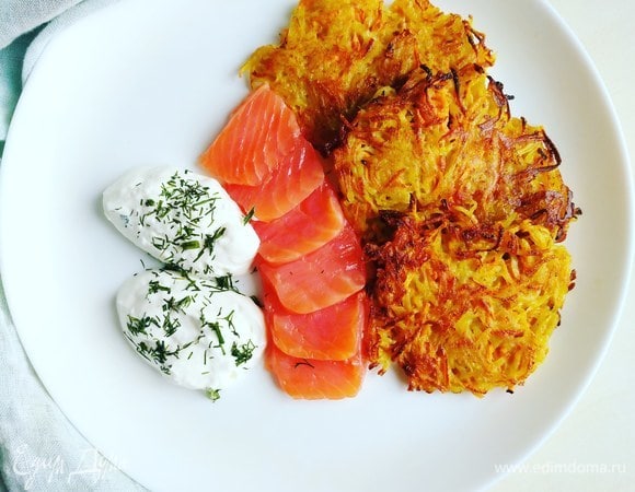 Картофельно-морковные оладьи