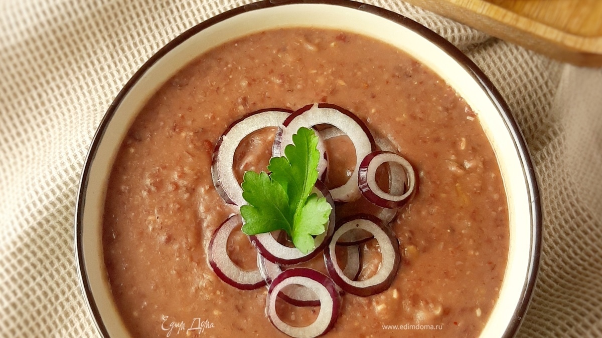 Густой фасолевый суп