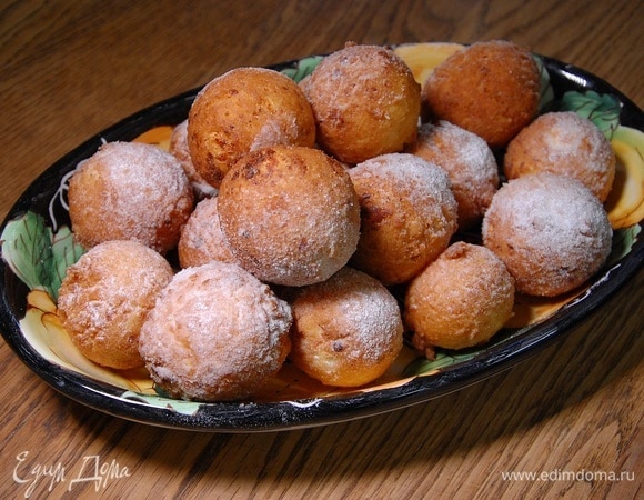 Пончики из зерненого творога Пончики из зерненого творога