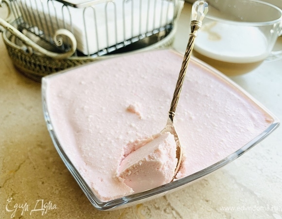 Диетический творожно-желейный мусс Диетический творожно-желейный мусс