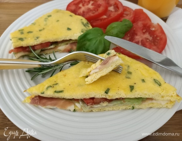 Омлетный сэндвич Омлетный сэндвич
