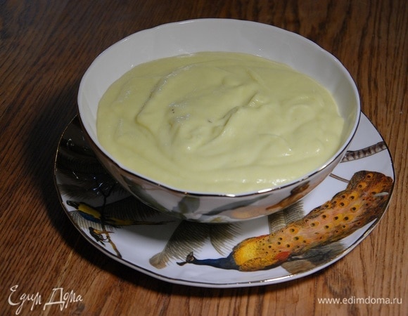 Картофельное пюре с луком-пореем