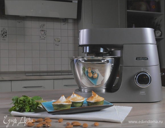 Маффины с чаем матча Маффины с чаем матча