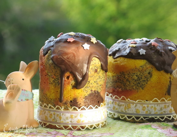 Цветной кулич