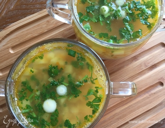 Гороховый суп с паприкой