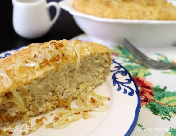 Крупеник из пшеничной крупы, гороха и картофеля Крупеник из пшеничной крупы, гороха и картофеля