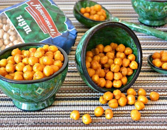 Жареные шарики из нута