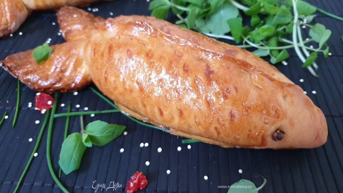 Пирожки с семгой и киноа