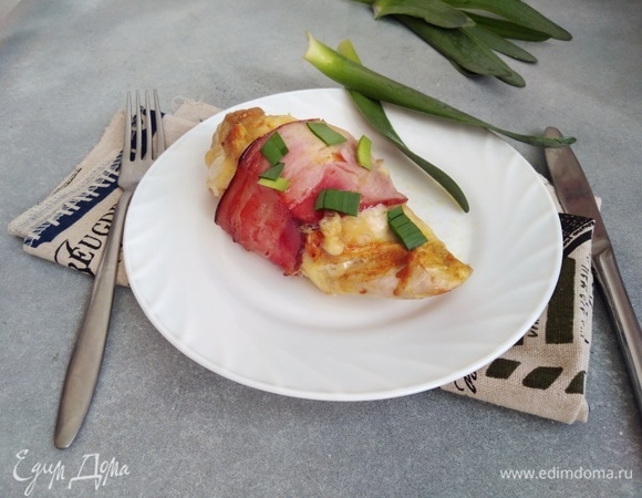 Куриные рулетики с начинкой