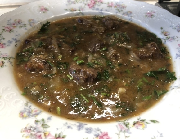 Говядина с соусом ткемали by Alekseev Говядина с соусом ткемали by Alekseev