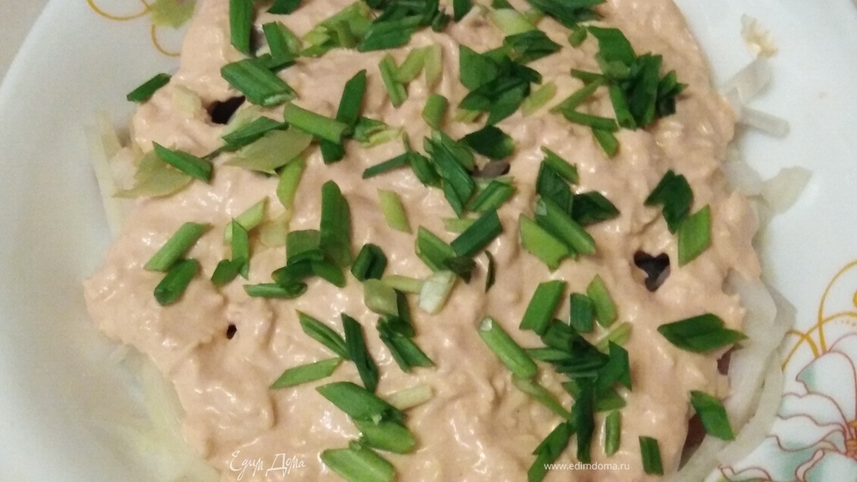 Закусочная сельдь под сыром