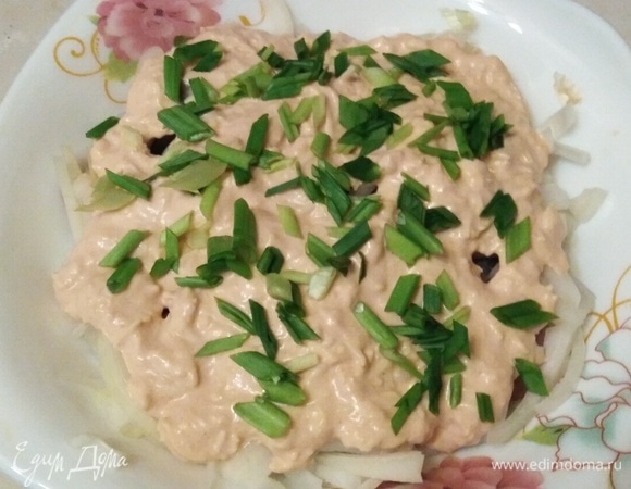 Закусочная сельдь под сыром