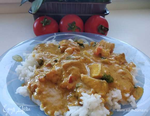 Карри с белой рыбой Карри с белой рыбой