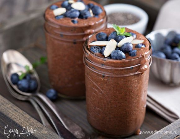 Шоколадный чиа-пудинг Шоколадный чиа-пудинг