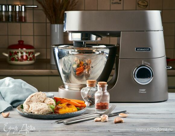 Кнели из индейки с морковью и болгарским перцем