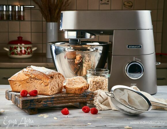 Овсяный кекс с малиной Овсяный кекс с малиной