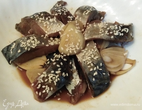 Сашими из скумбрии Сашими из скумбрии