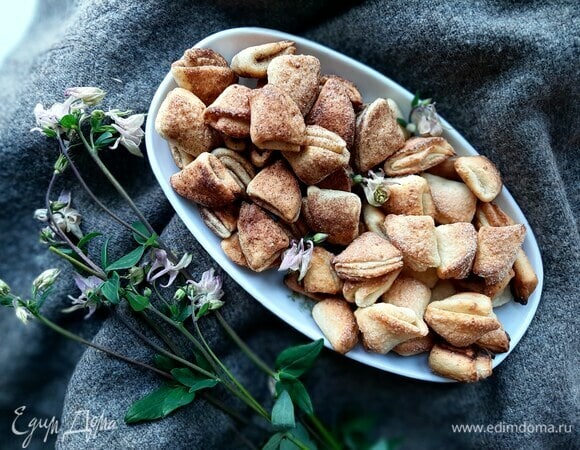 Творожное печенье