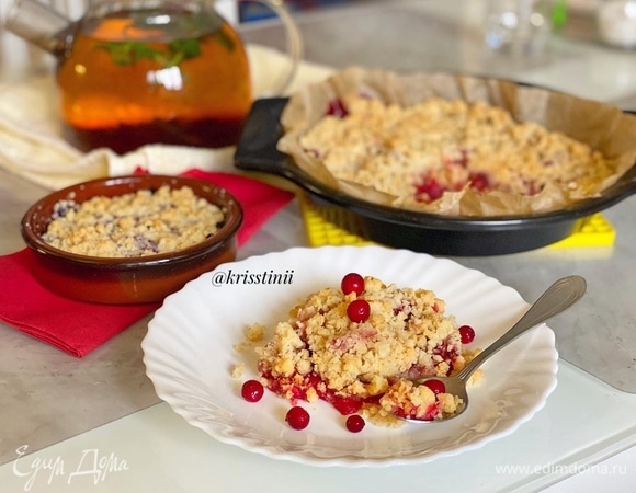 Ягодный крамбл Ягодный крамбл