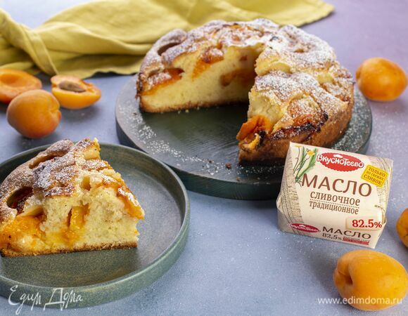 Солнечный абрикосовый пирог Солнечный абрикосовый пирог