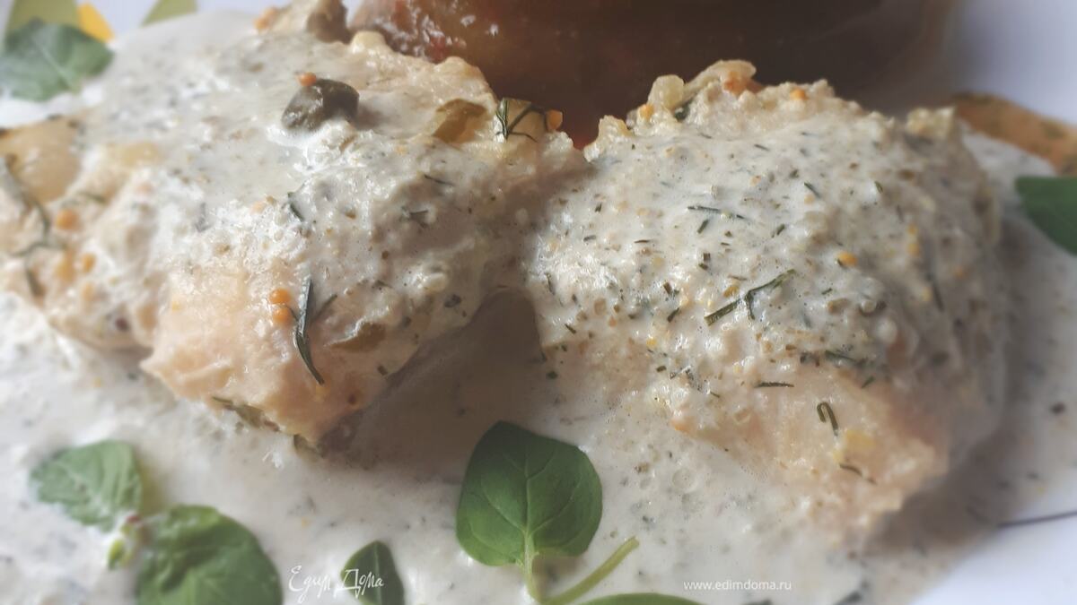 Рыба в огуречно-мятном маринаде