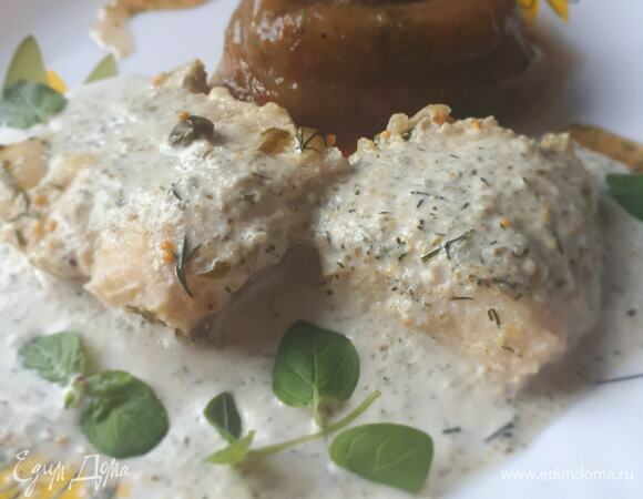 Рыба в огуречно-мятном маринаде Рыба в огуречно-мятном маринаде