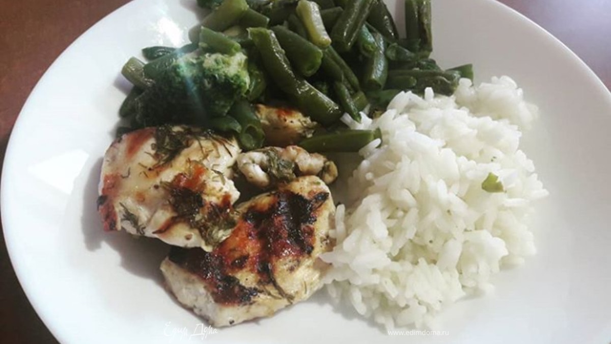 Куриные грудки гриль