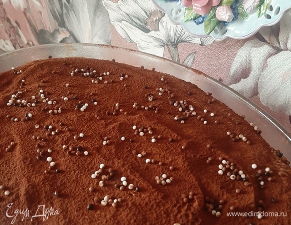 Шоколадный тирамису от Карима Буржи Шоколадный тирамису от Карима Буржи