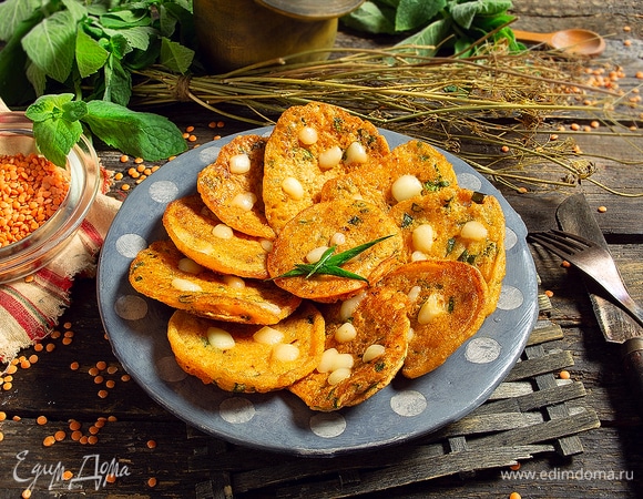 Оладьи из чечевицы Оладьи из чечевицы