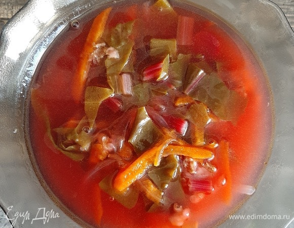 Ботвинник на курином бульоне 