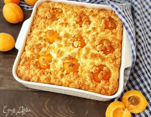 Королевская ватрушка с абрикосами