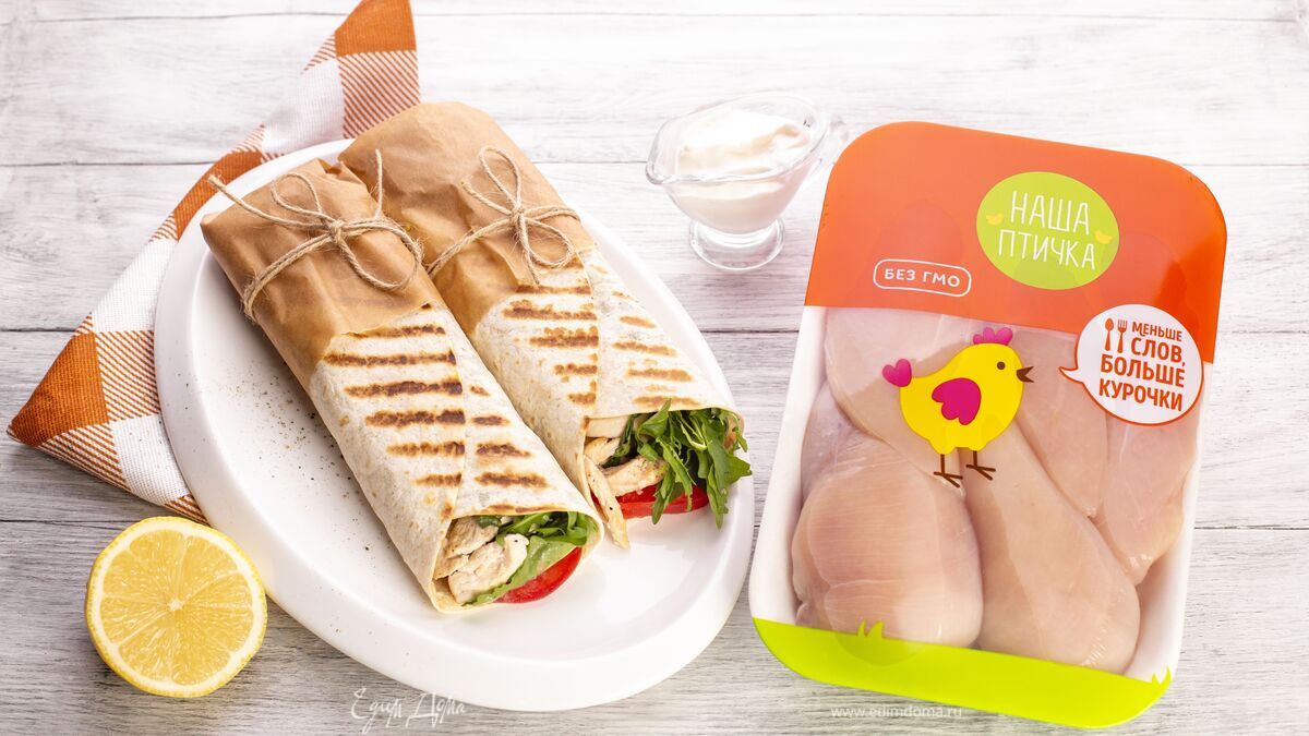 Цезарь-ролл, как в любимом кафе