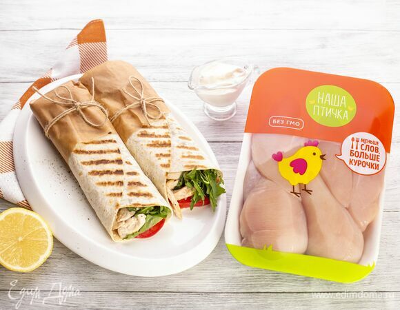 Цезарь-ролл, как в любимом кафе Цезарь-ролл, как в любимом кафе