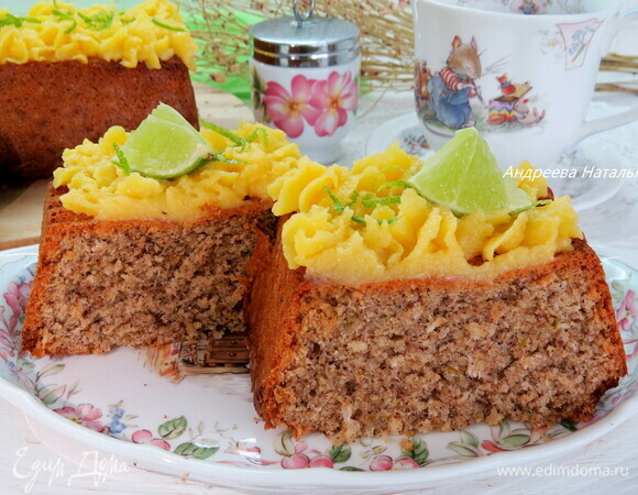 Кокосово-лаймовый ореховый пирог Кокосово-лаймовый ореховый пирог
