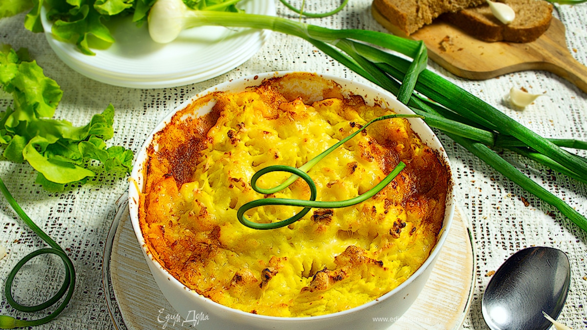 Пармантье (куриная запеканка с картошкой)