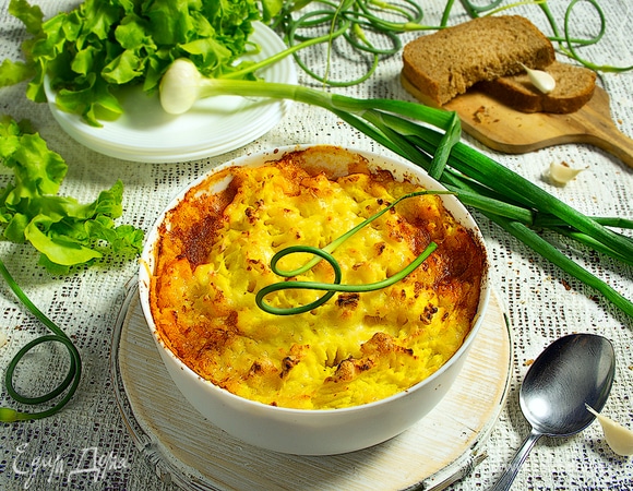 Пармантье (куриная запеканка с картошкой) Пармантье (куриная запеканка с картошкой)