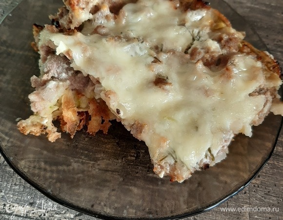 Летняя пицца из кабачка 