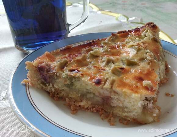 Пирог с ревенем Пирог с ревенем