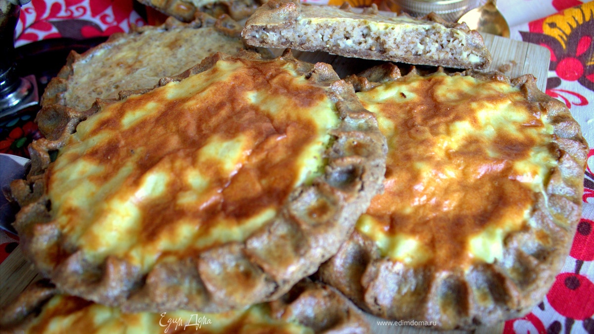 Шаньги на ржаном тесте