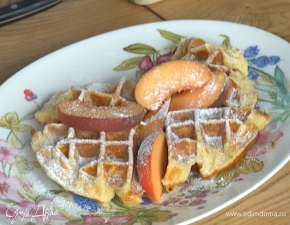 Заварные ореховые вафли Заварные ореховые вафли