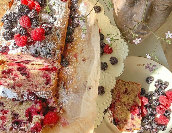 Малиновый кекс Малиновый кекс