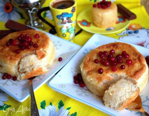 Суфле лимонное на кефире Суфле лимонное на кефире