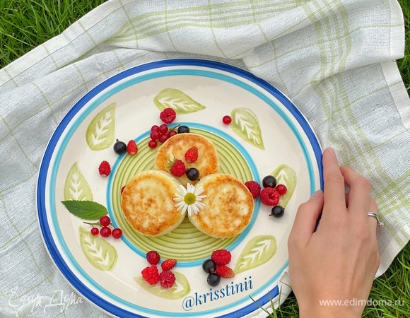 Идеальные сырники на рисовой муке