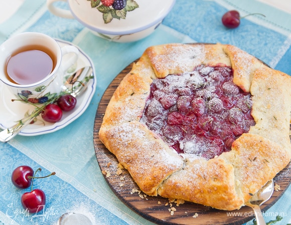 Галета с вишней и тимьяном Галета с вишней и тимьяном