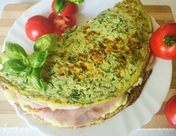 Омлет с цукини Омлет с цукини