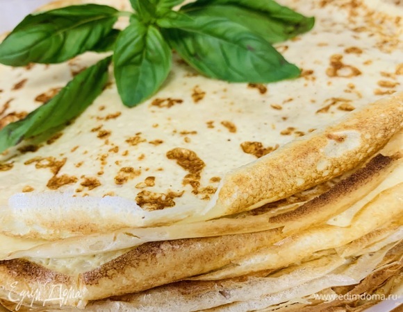 Диетические творожные блины Диетические творожные блины