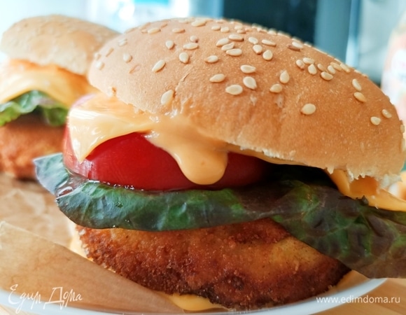 Морской фишбургер